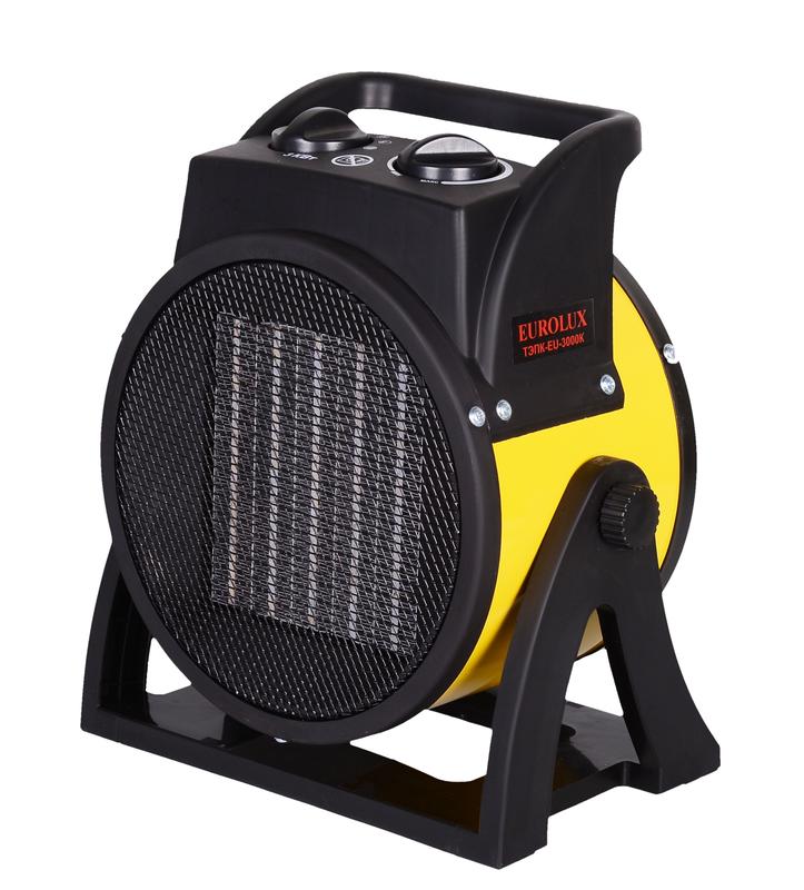 Пушка тепловая электрическая ТЭПК-EU-3000K круглая керамич. нагрев. элемент 67/1/37