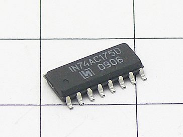 Микросхема IN74AC175D