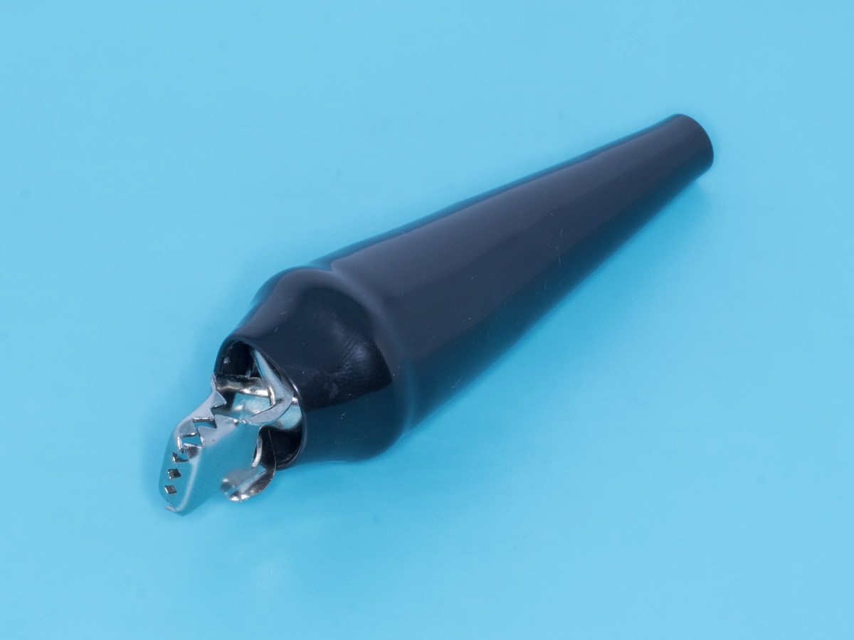 ITA-80B - Зажим изолированный 80мм тип 'aligator', черный