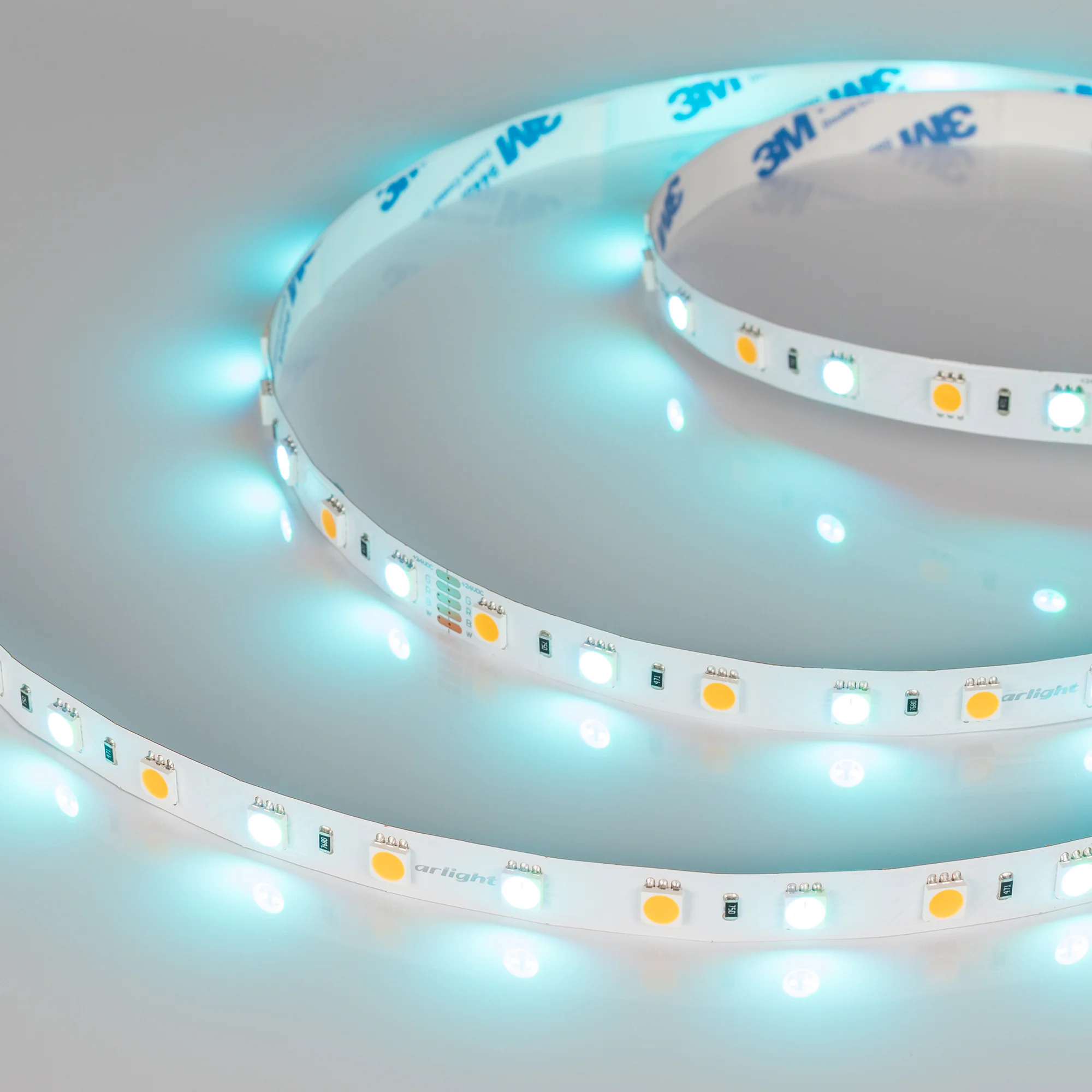 Лента RT-B60-10mm 24V RGBW-Warm (14.4 W/m, IP20, 5060, 5m) 018327(2) - Светодиодная лента RT-B60, открытая. Светодиоды 5060, 60 шт/м (300 шт на 5 м), белая плата, ширина 10 мм, скотч 3M. Цвет RGB + ТЁПЛЫЙ 2700 K , цветопередача CRI>85 , угол 120°. Питание
