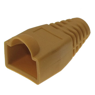Колпачок для RJ45 коричневый - Изолирующий колпачок для RJ45