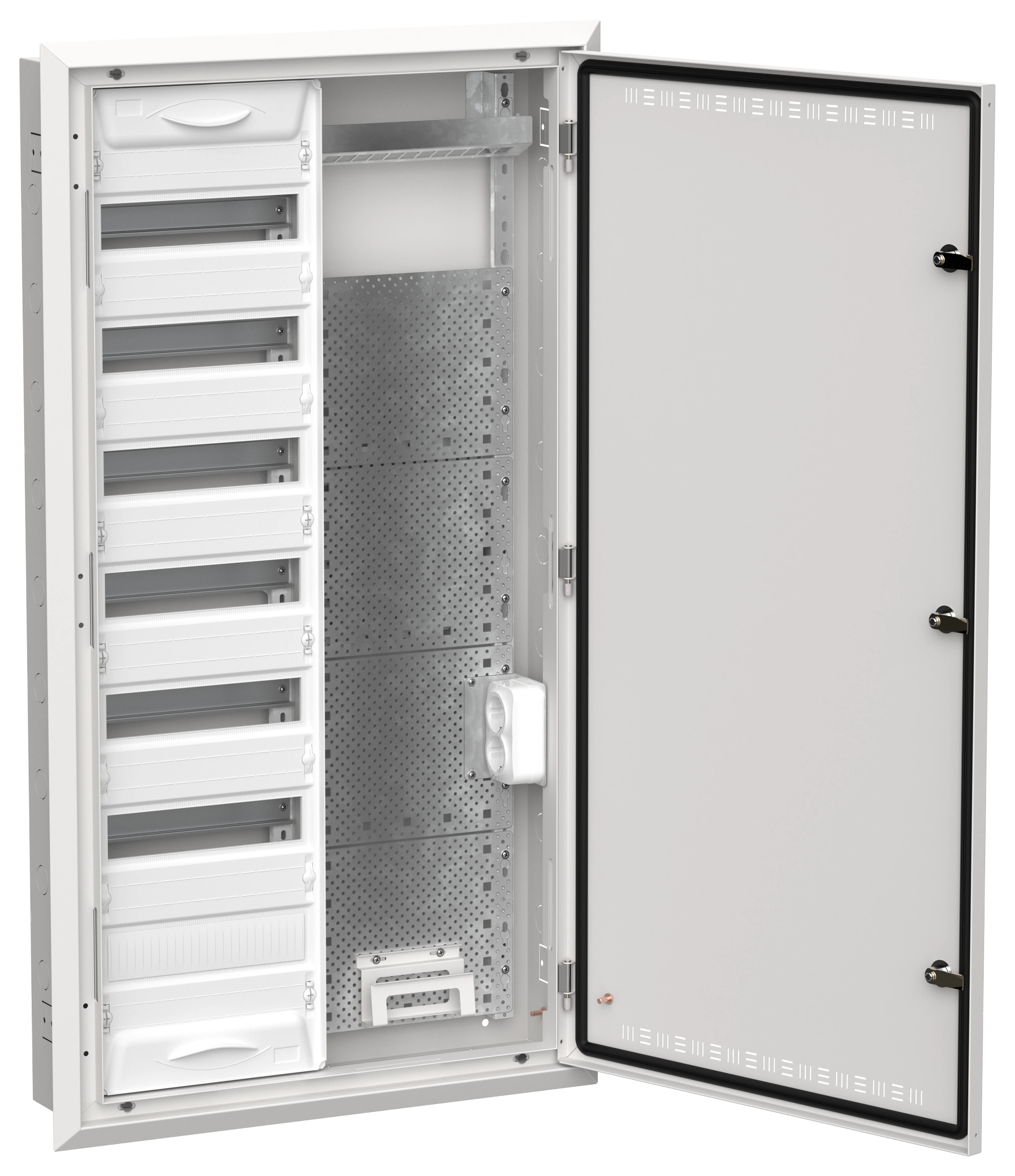 TITAN 5 Корпус комбинированный ЩРв-84 (2х84) белый IEK