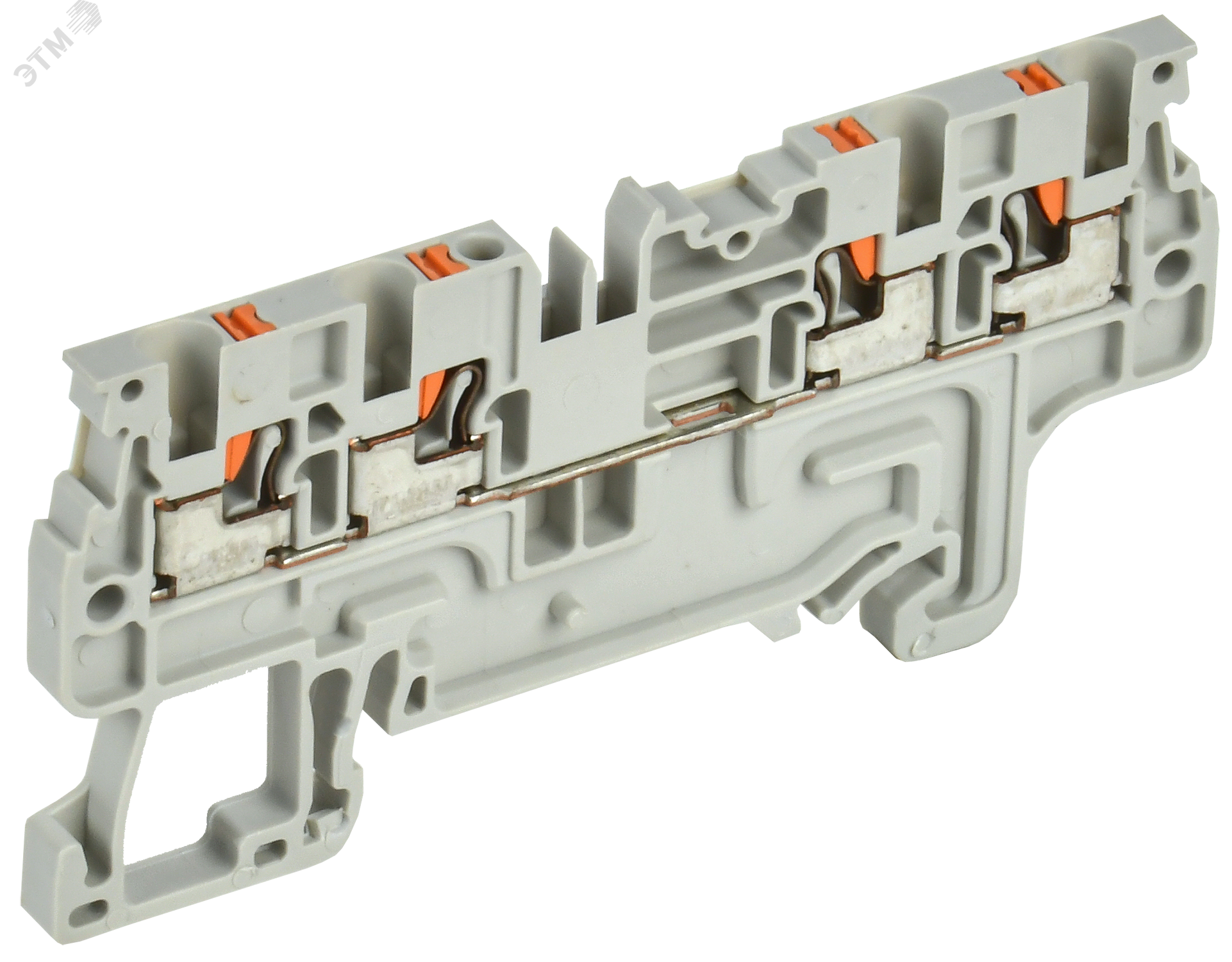 Колодка клеммная CP-MC 4 вывода 1,5мм2 серая YCT22-00-4-K03-001
