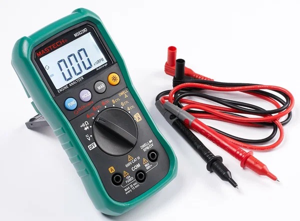 MS8239D - Автомобильный мультиметр, функции DWELL (частота вращения двигателя) и TACH (угол замкнутого состояния контактов)