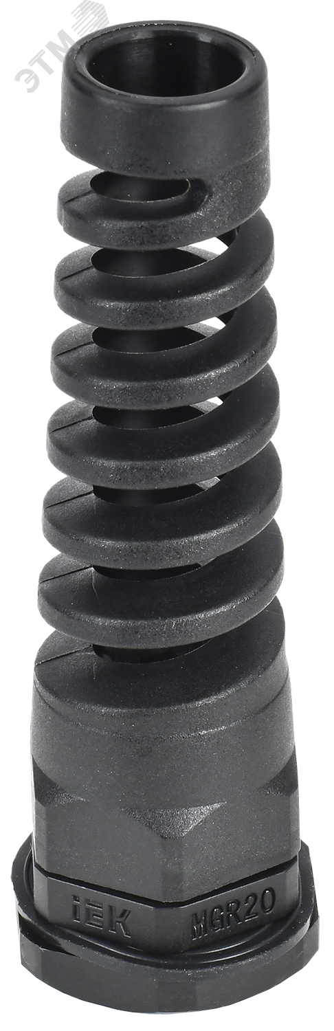 Сальник MGR 20 с гибким отводом d=6-12мм IP68 черный YSA23-10-20-68-K02