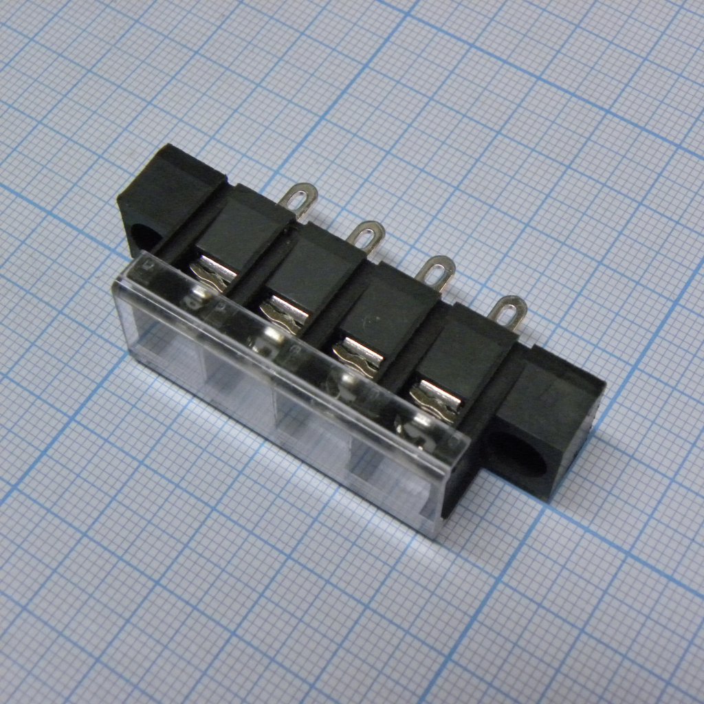 DG48H-A-04P-13-00A(H) - Барьерный клеммный блок 4 контакта. Серия DG48H-A