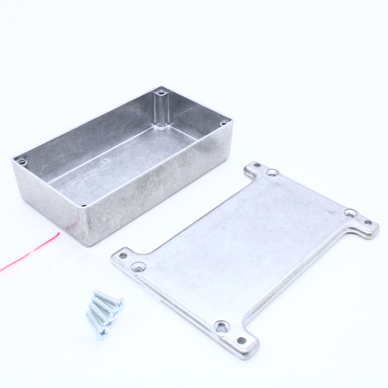 G0124F - Алюминиевый корпус с фланцами некрашеный