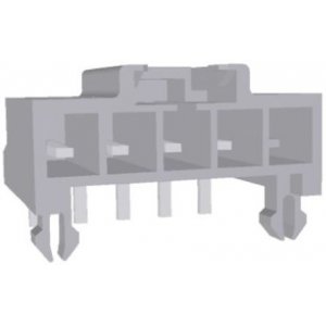 178489-1 - Соединитель питания 6 контакт(-ов) 3.96мм луженый прямой монтаж в отверстие 6 терминала(-ов) 1 порт(-ов) автомобильного применения пакет