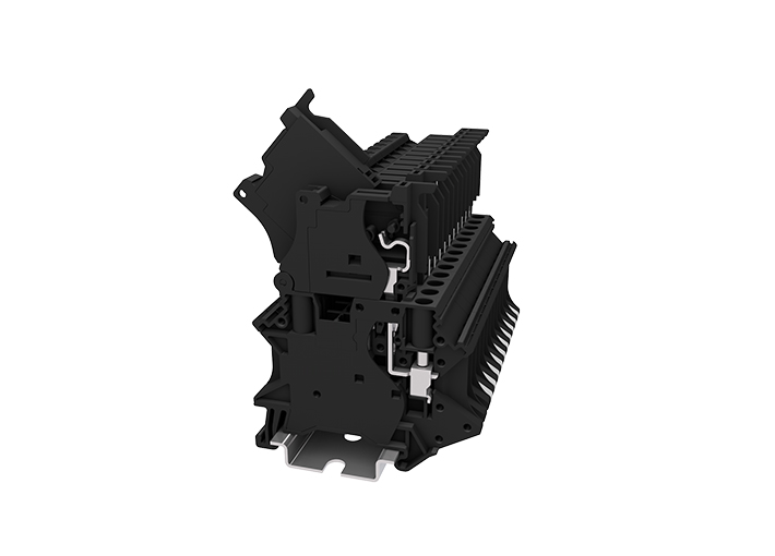 Клемма с держат. предохр. TU4-FUSELED24-BK - Клемма с держателем предохранителя, LED индикация: 24V, тип фиксации провода: винтовой, номинальное сечение: 4 мм кв., 6,3A, 500V, ширина: 6,5 мм, цвет: черный, тип монтажа: DIN 35