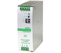 Источник питания USP-240MFA-12DXN - Источник питания, однофазный, 12 V DC/16 A, 192 W; диапазон входных напряжений: 85 - 264 V AC; габариты (мм): 110x41x124, металлический корпус, монтаж: на DIN рейку
