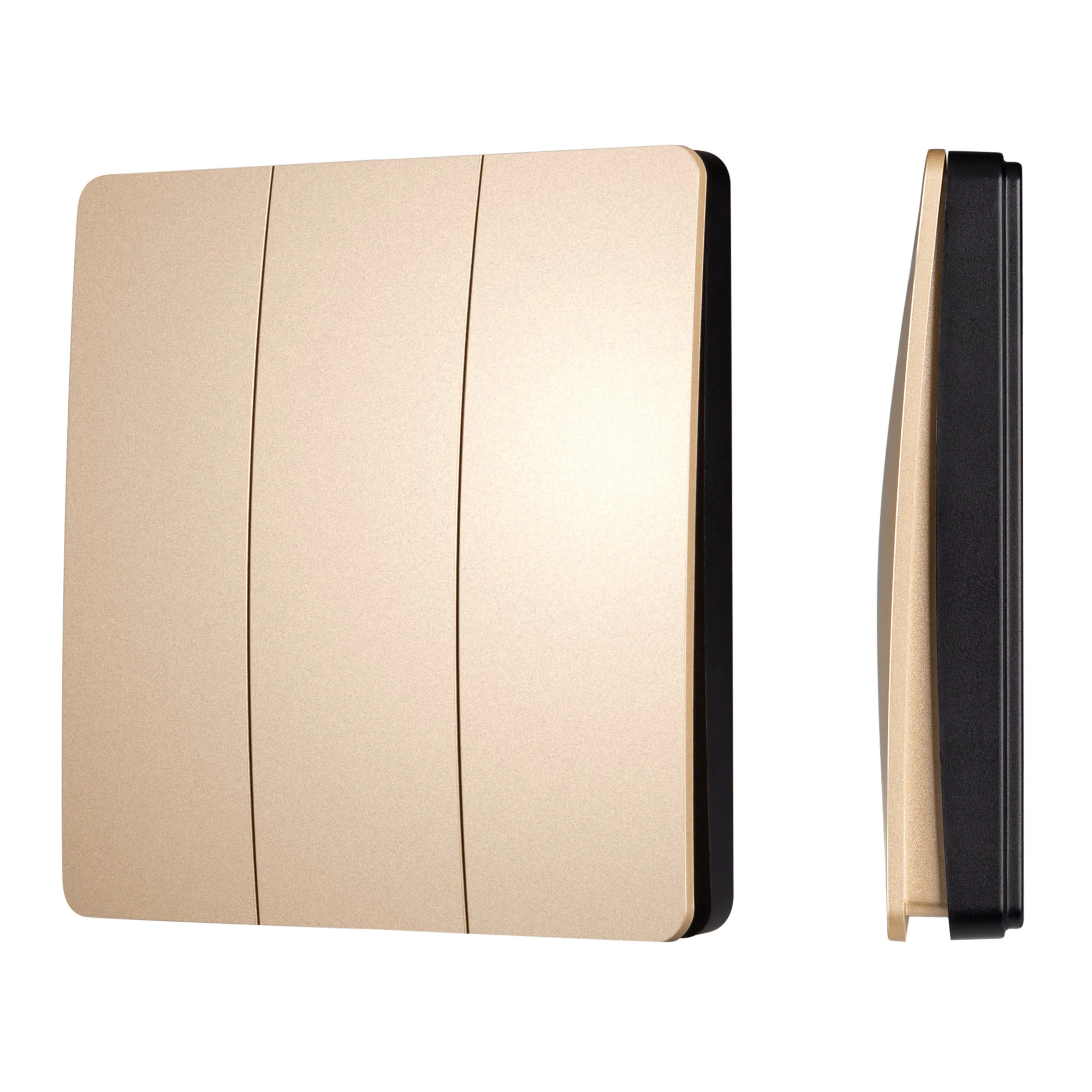 Панель управления кнопочная INTELLIGENT KINETIC-801-22-3G-WP-SUF Gold No battery, IP67, 433Mhz IARL, IP67 пластик, 3 года