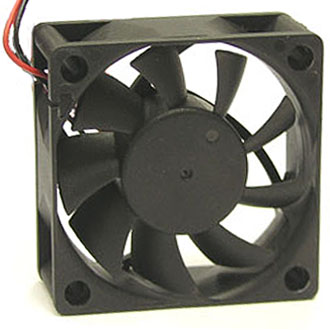 RQD 6015MS 12VDC - Вентилятор 12В 60x60х15мм, 4700 об/мин., 37.4м3/час, 28дБ, подшипник скольжения, тип вывода - провод