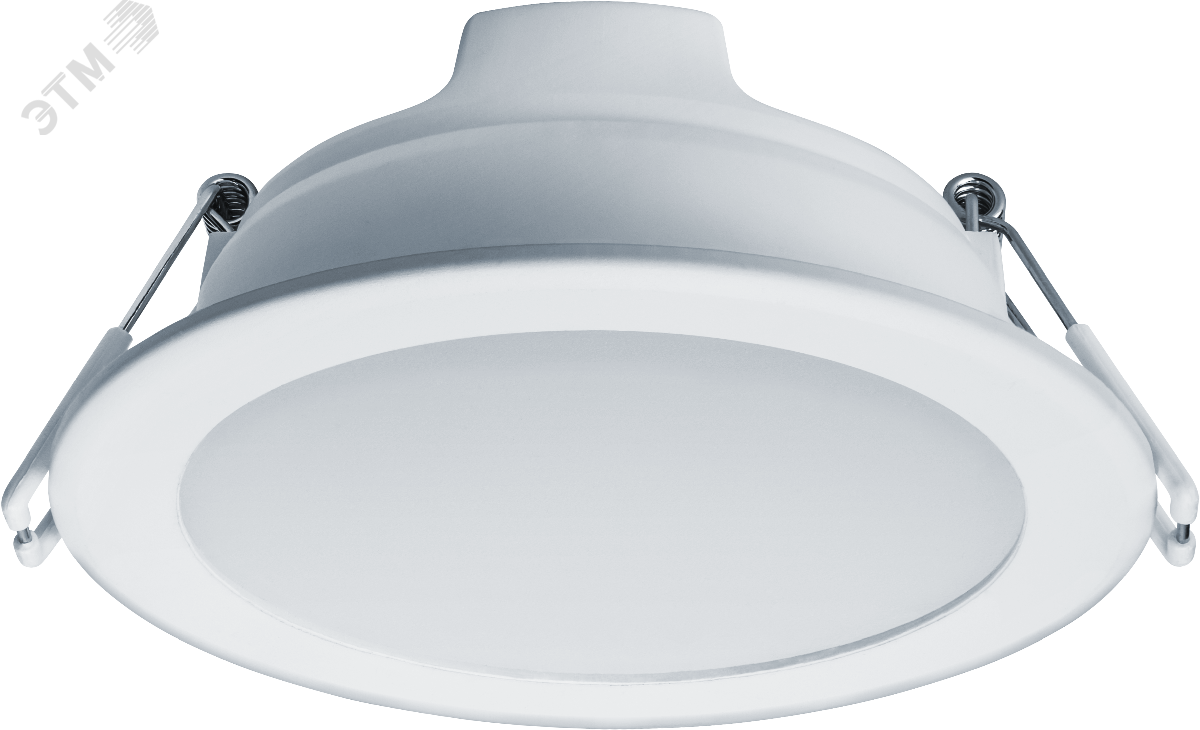 Светильник светодиодный ДВО-7w 4000К 560Лм IP44 белый 22899