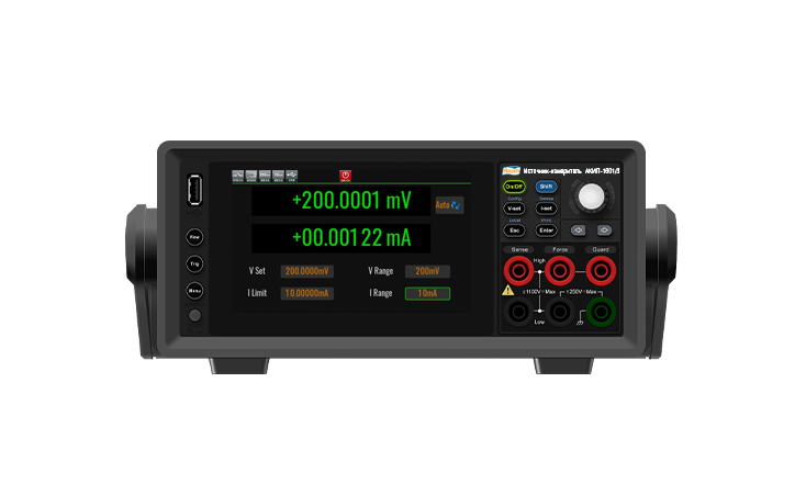 АКИП-1601/3 - Одноканальный источник-измеритель, источник напряжения до 210В и тока до 3А, измерение напряжения, тока и сопротивления
