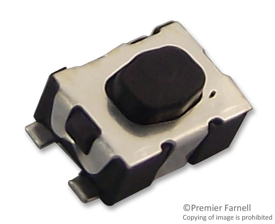 KMR221G LFS - Кнопка тактильная 4.2Х2.8Х1.9мм 0.05A 32В 1ВА 2Н 200000циклов SMD монтаж посеребренные контакты лента на катушке