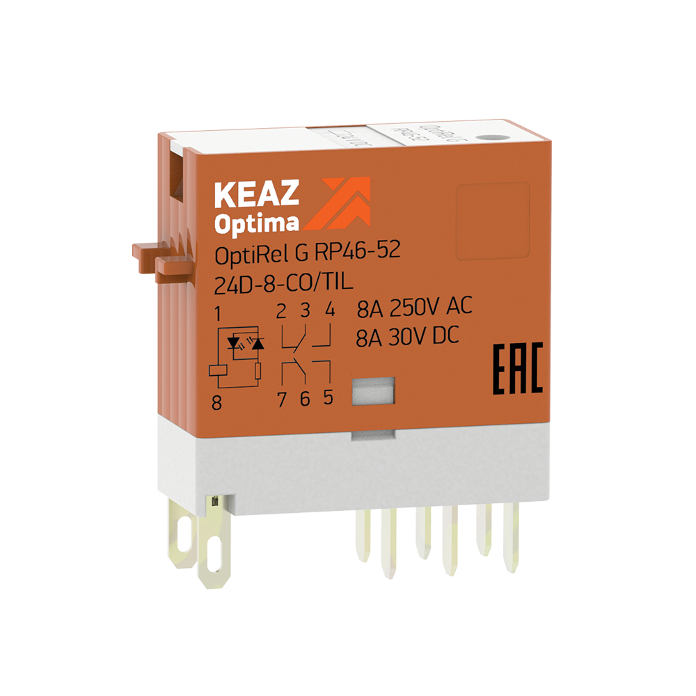 Реле промежуточное OptiRel G RP46-52-230-8-CO/TIL 281053