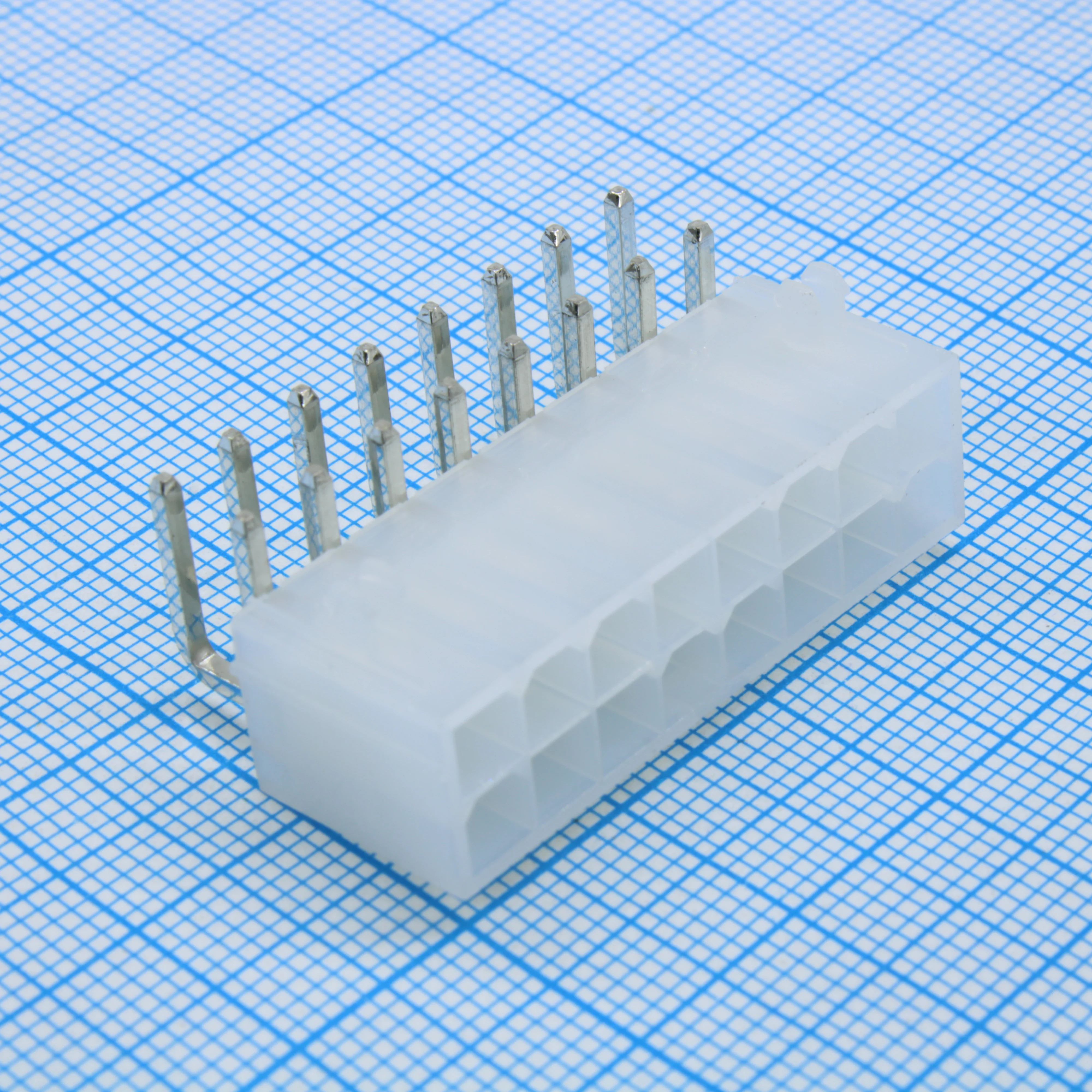 DS1073-01-2X8MR2T6 - Разъем штыревой двухрядный угловой на плату