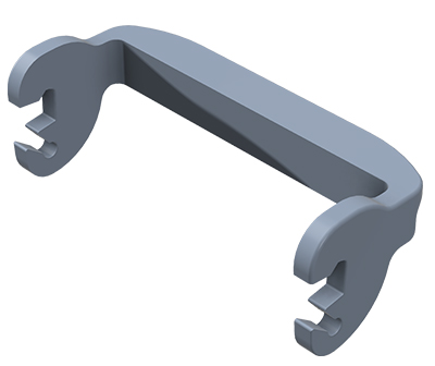 Защелка Z5.564.1953.0 - Защелка для разъемов REVOS, Size 16, длинная, 1 штука, пластик