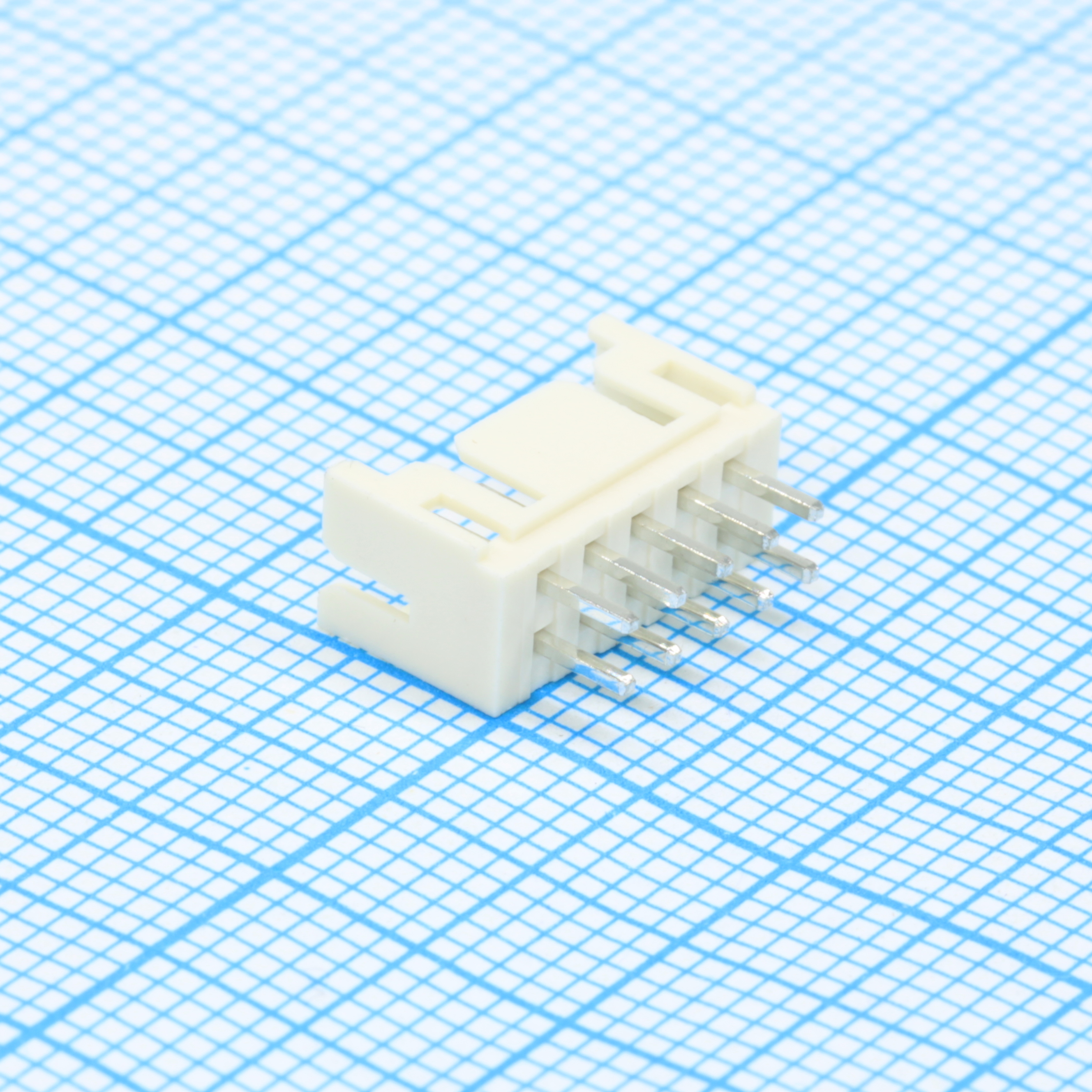 DS1066-01-2X5MVW6X - Разъем на плату штыревой, 2x5 контактов, шаг 2мм