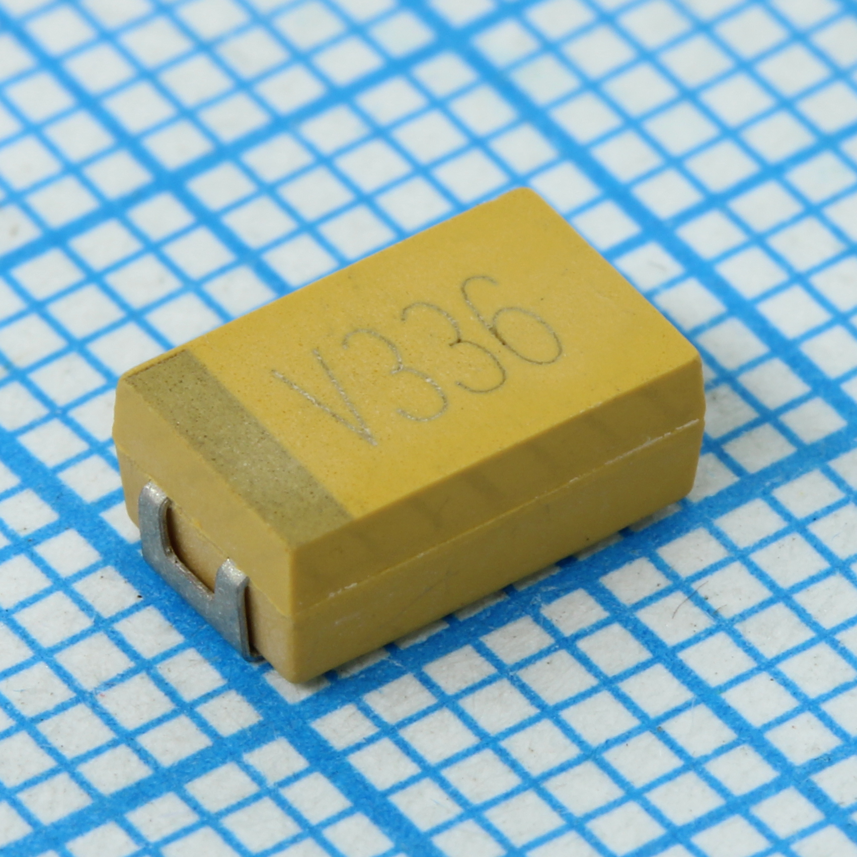 CA45L-D035K336TE500 - Конденсатор танталовый 33мкФ ±10% 35В типоразмер D низкое ESR