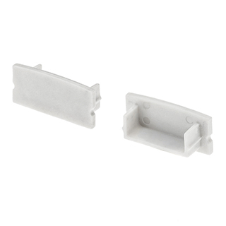 Заглушка ARH-WIDE-H10 глухая 016573 - PVC серая заглушка, глухая, для профиля WIDE-H10.