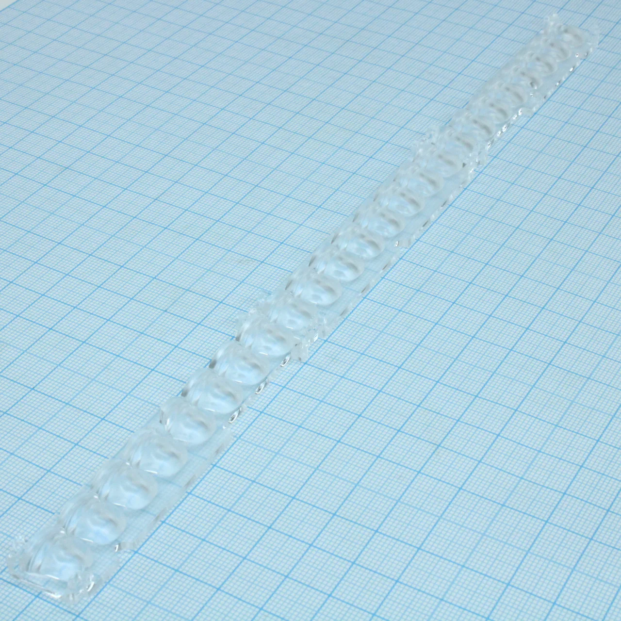 F15685_FLORENCE-1R-GC-ZT25 - Линейная линза для 24LED размером до 5630, 19х283х6.6мм