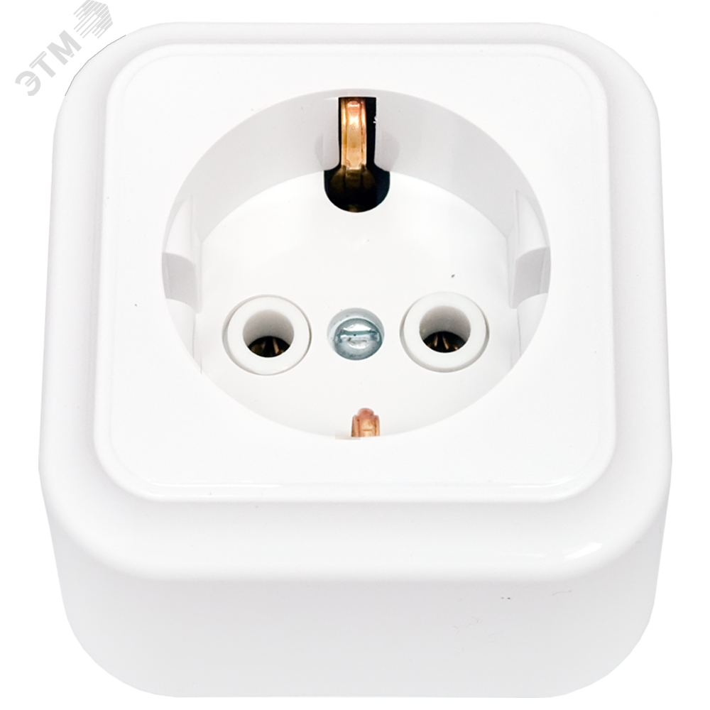 Беларусь Розетка наружная с заземлением Розетка РА16-254