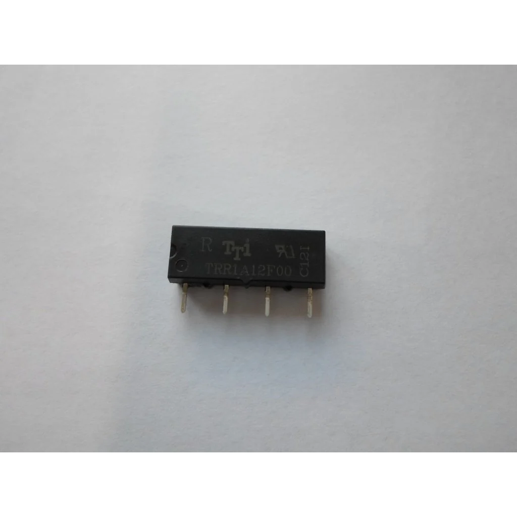 TRR-1A-12-F-00-R - герконовое SIP, 12VDC, 1А, 1замыкание / 19*7.8мм