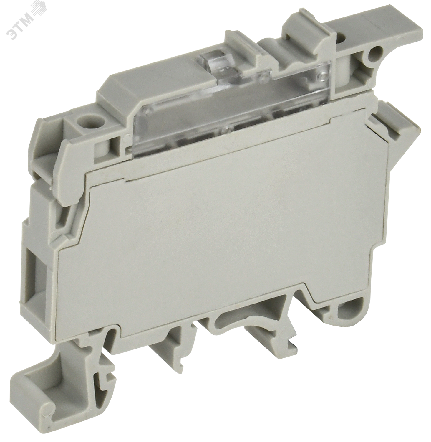 Колодка клеммная CTS-F с предохранителем 4мм2 серая YCT14-00-K03-004