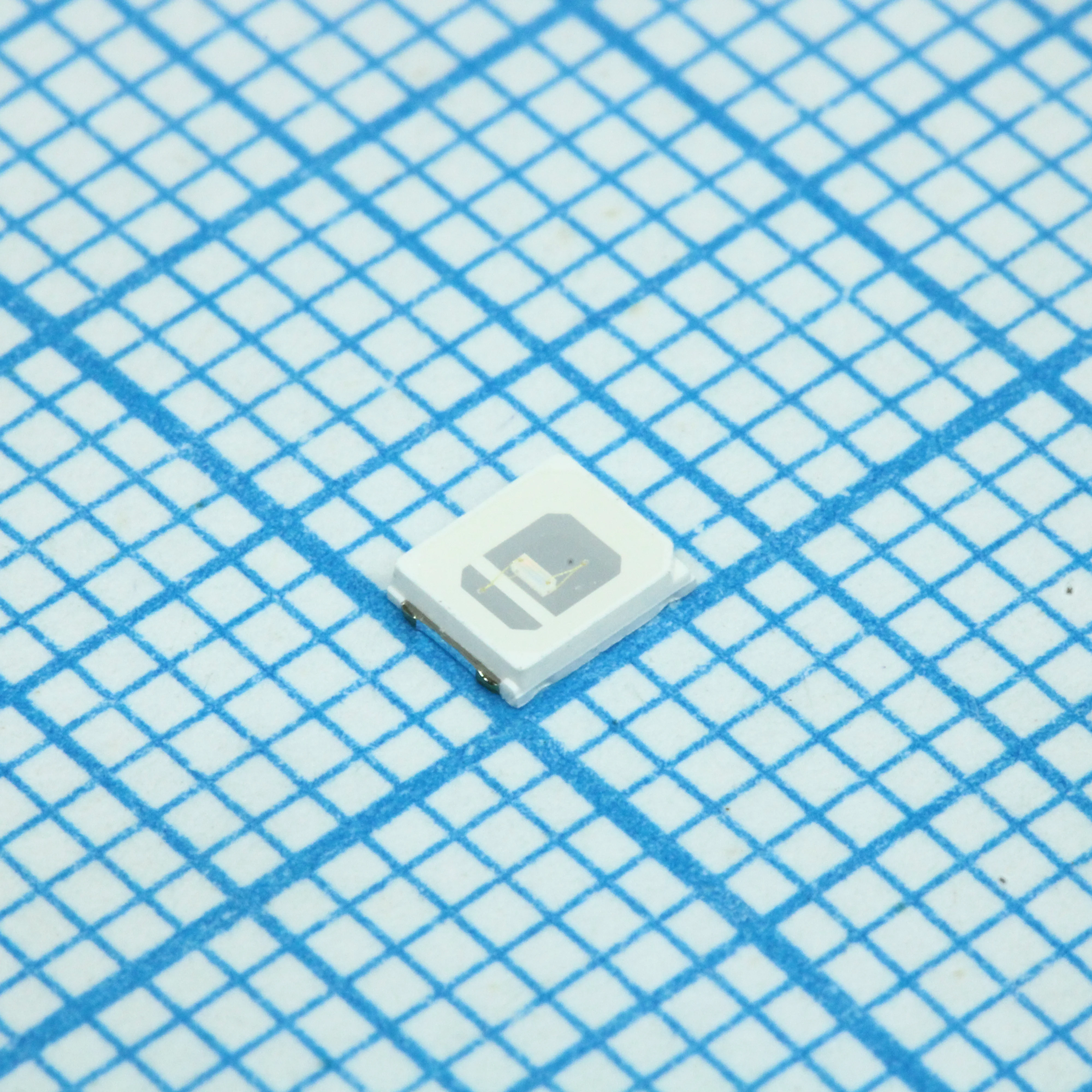 HL-A-2835H421BC-S1-08 - Светодиод smd 2,8х3,5мм/синий/460нм/780-1100мКд при 60мА/максимальный ток 60мА/0.2Вт/2.8-3.4v/120°