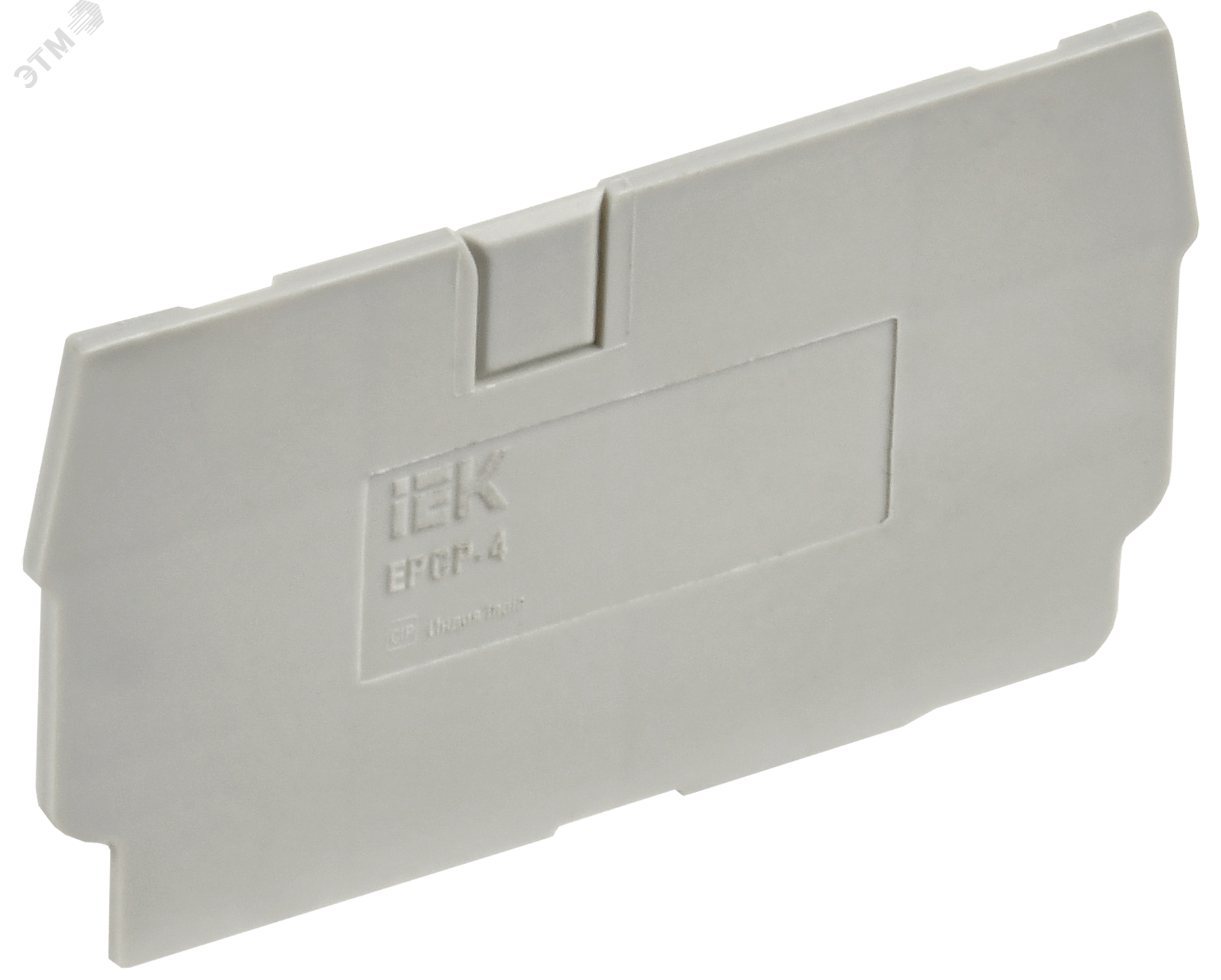 Заглушка для CP 4мм2 серая YCT20-00-K03-004-ZGL