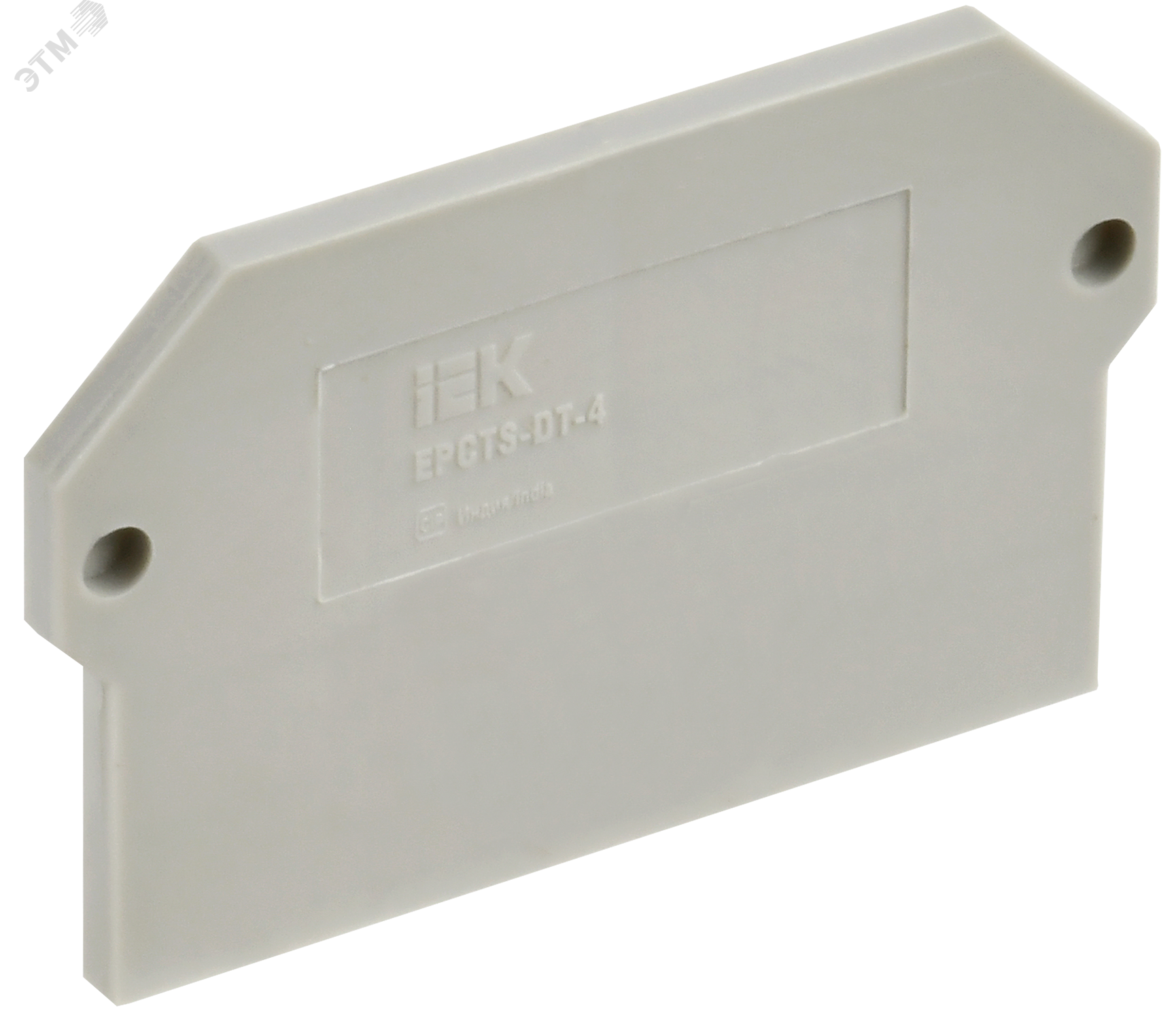 Заглушка для CTS-DT 4мм2 серая YCT15-04-K03-004-ZGL