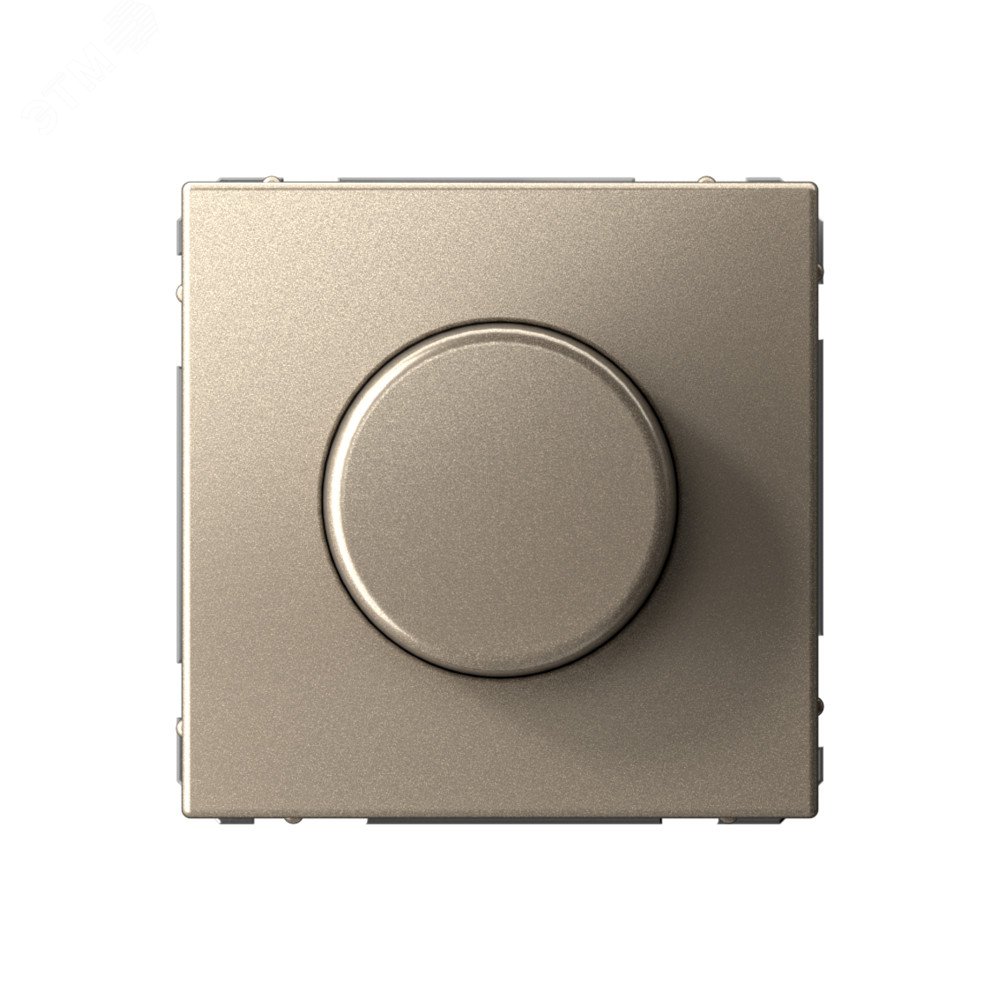 ARTGALLERY светорегулятор (диммер) повор-нажим, LED, RC, 400Вт, механизм, шампань GAL000523