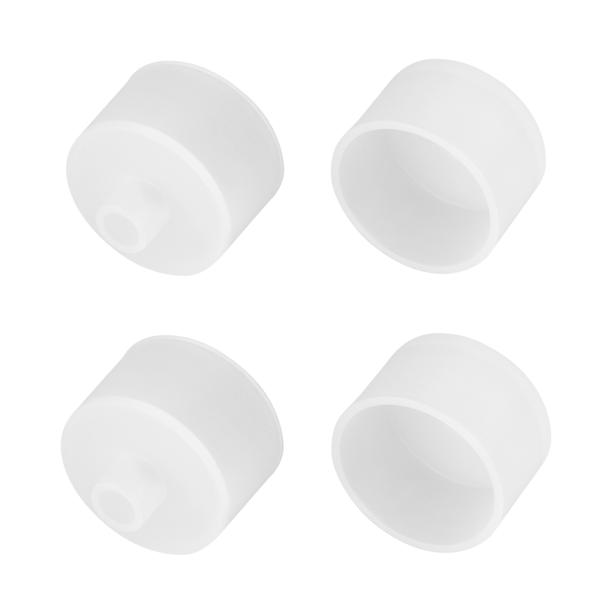 Заглушка WPH-FLEX-D22-360deg WHITE с отверстием 045891 - Белая заглушка с отверстием для силиконового профиля WPH-FLEX-D22-360deg. Материал - силикон. В комплекте 4 заглушки. Цена за комплект.