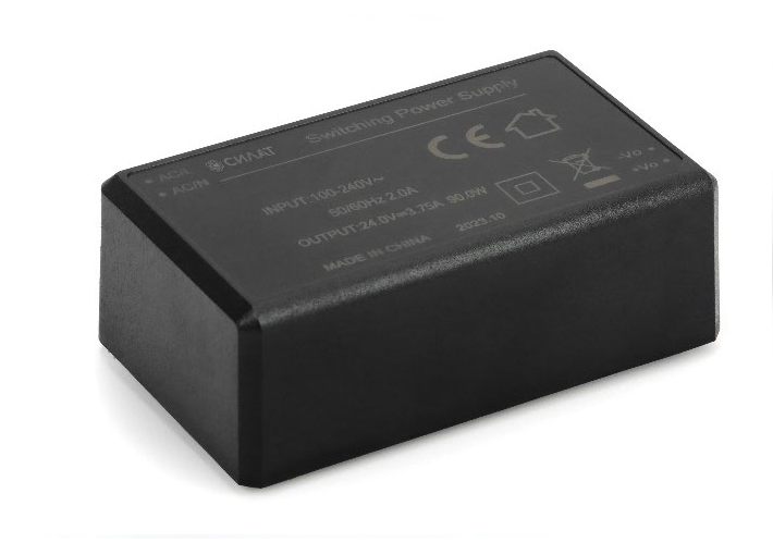 Источник питания 24 V DC/3,75 A, 902796 - Источник питания, однофазный, 24VDC / 3,75A, 90W, диапазон входн. напр.: 85 - 277VAC, габариты (мм): 87х52х30, монтаж: на плату
