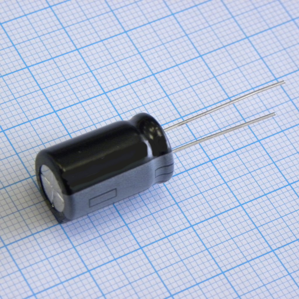 WL-16-470 / 8*11 comp - Конденсатор радиальный 470мкФ 16В 8*11 -55°+105°