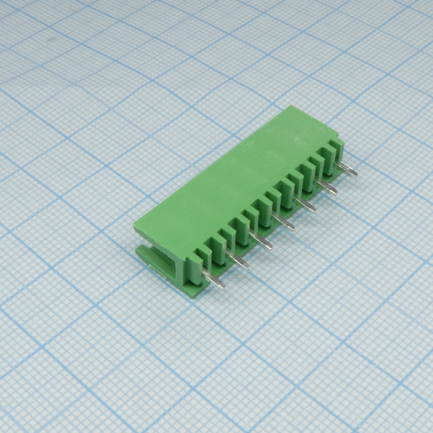 2EDGV-5.08-07P-14-00A(H) - Разъемный клеммный блок на плату, 7 контактов. Серия 2EDGV-5.08