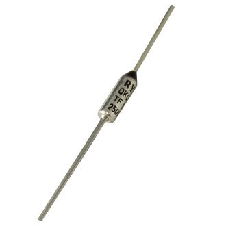 TERMO FUSE 216*C 15A AXIAL - Термопредохранитель Termo fuse 216*C 15A, аксиальный корпус