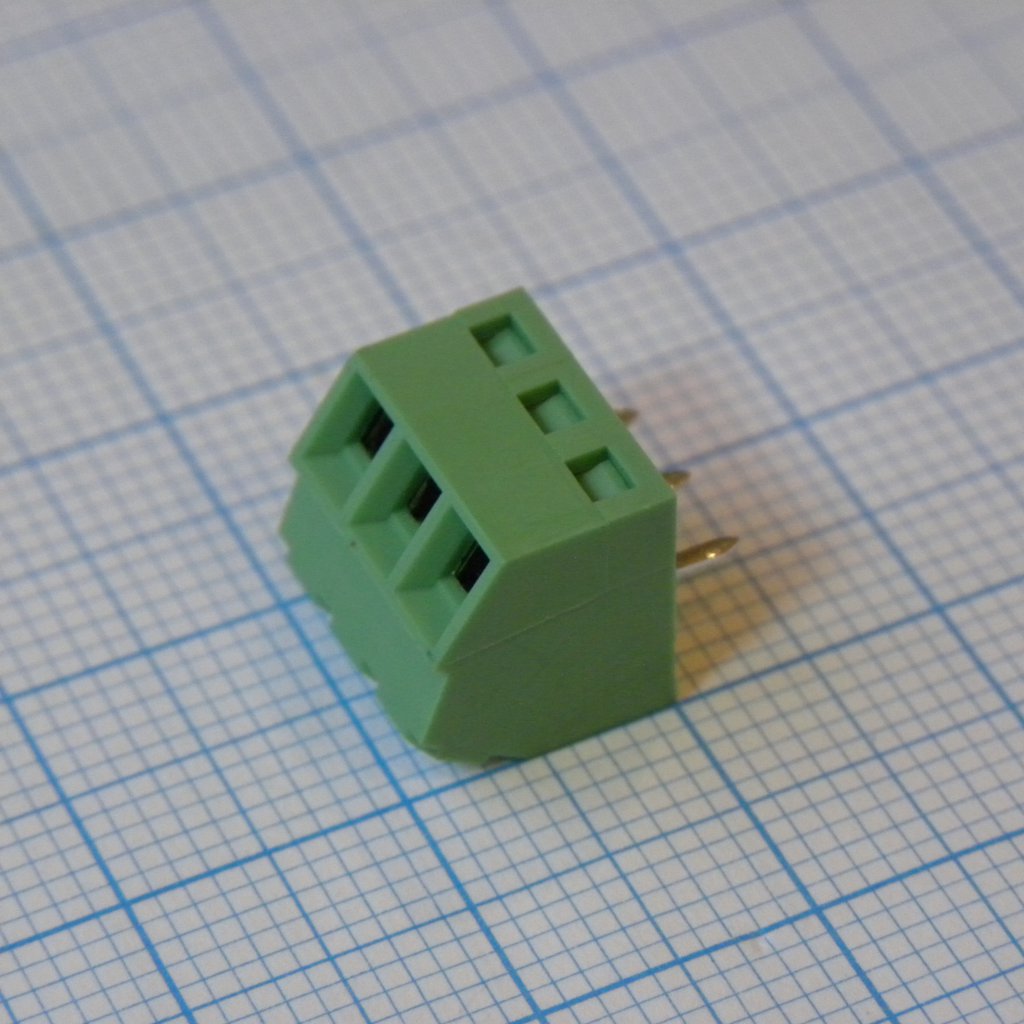 DG381S-3.5-03P-14-00A(H) - Винтовой клеммный блок. Серия DG381S-3.5