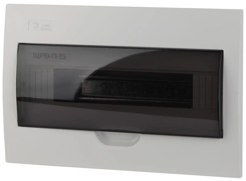 Бокс ЩРВ-П-15 мод. встраив. пластик IP41 SIMPLE NO-box_simple-plastic_15_flush Б0041514