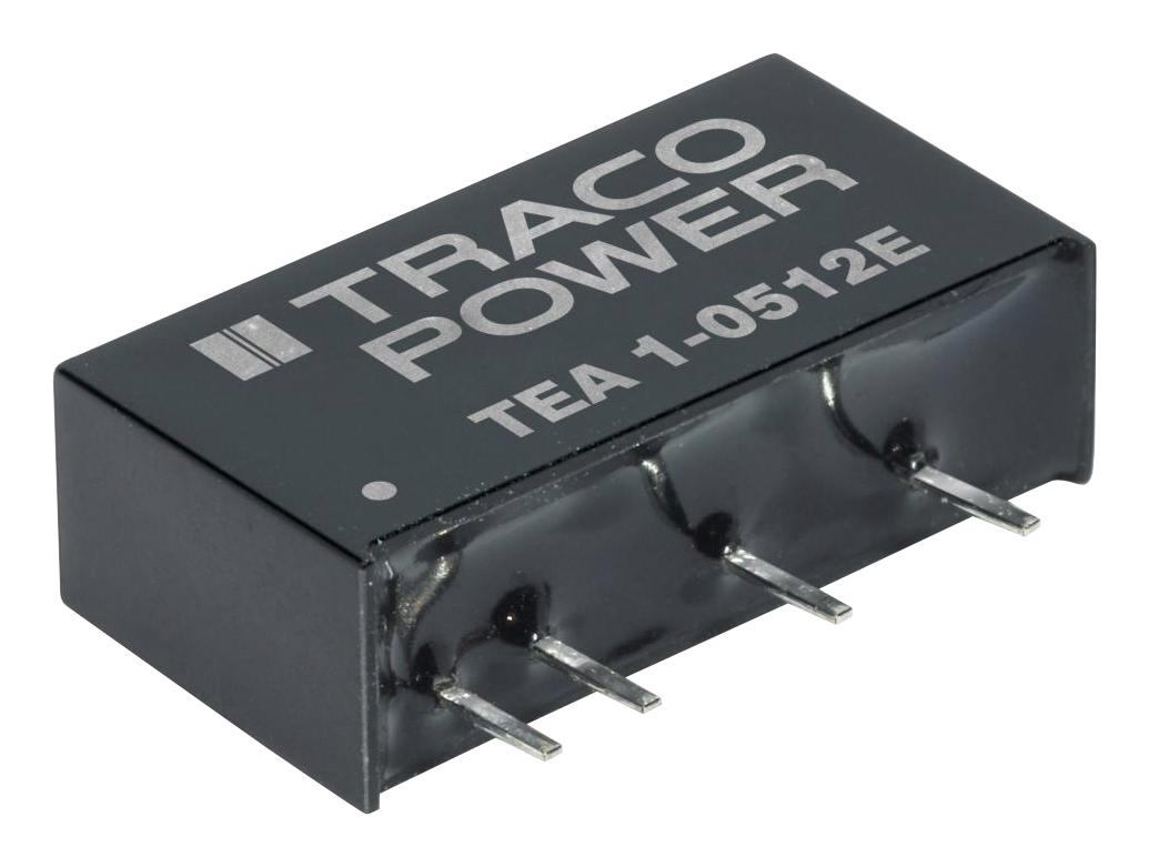 TEA 1-0505E - Преобразователь DC/DC на печатную плату 5В на входе 1-канальный 5В 0.2A 1Вт