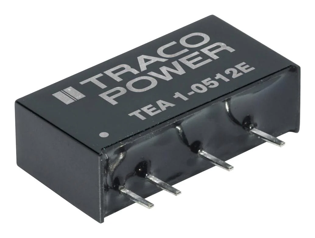TEA 1-0505E - Преобразователь DC/DC на печатную плату 5В на входе 1-канальный 5В 0.2A 1Вт