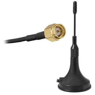 RANT GSM-03-SMA-STRAIGHT-2500 - Антенна внешняя GSM, 3.5dB, магнитное крепление, кабель RG174 2,5м., разъем SMA (вилка)