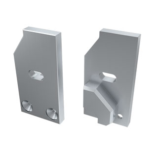 Заглушка для ALM-GLASS-6 левая с отверстием 026726 - Заглушка для ALM-GLASS-6 левая с отверстием. Цена за 1 шт.