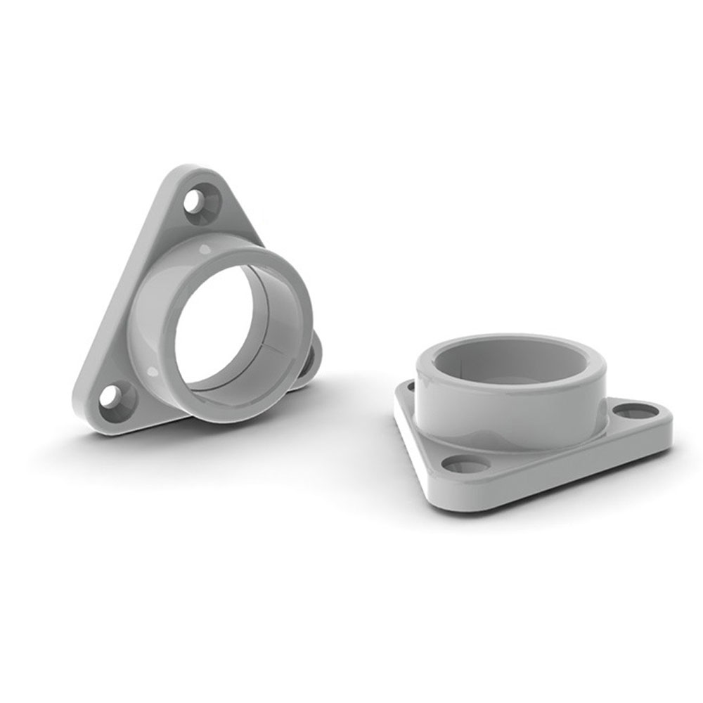 Прямой держатель для ALU-ROUND 015532 - Алюминиевый держатель для крепления ALU-ROUND к полке. Анодированный алюминий. Размер H 61.5 x 32.5 x 9 мм  Цена указана за 1шт.