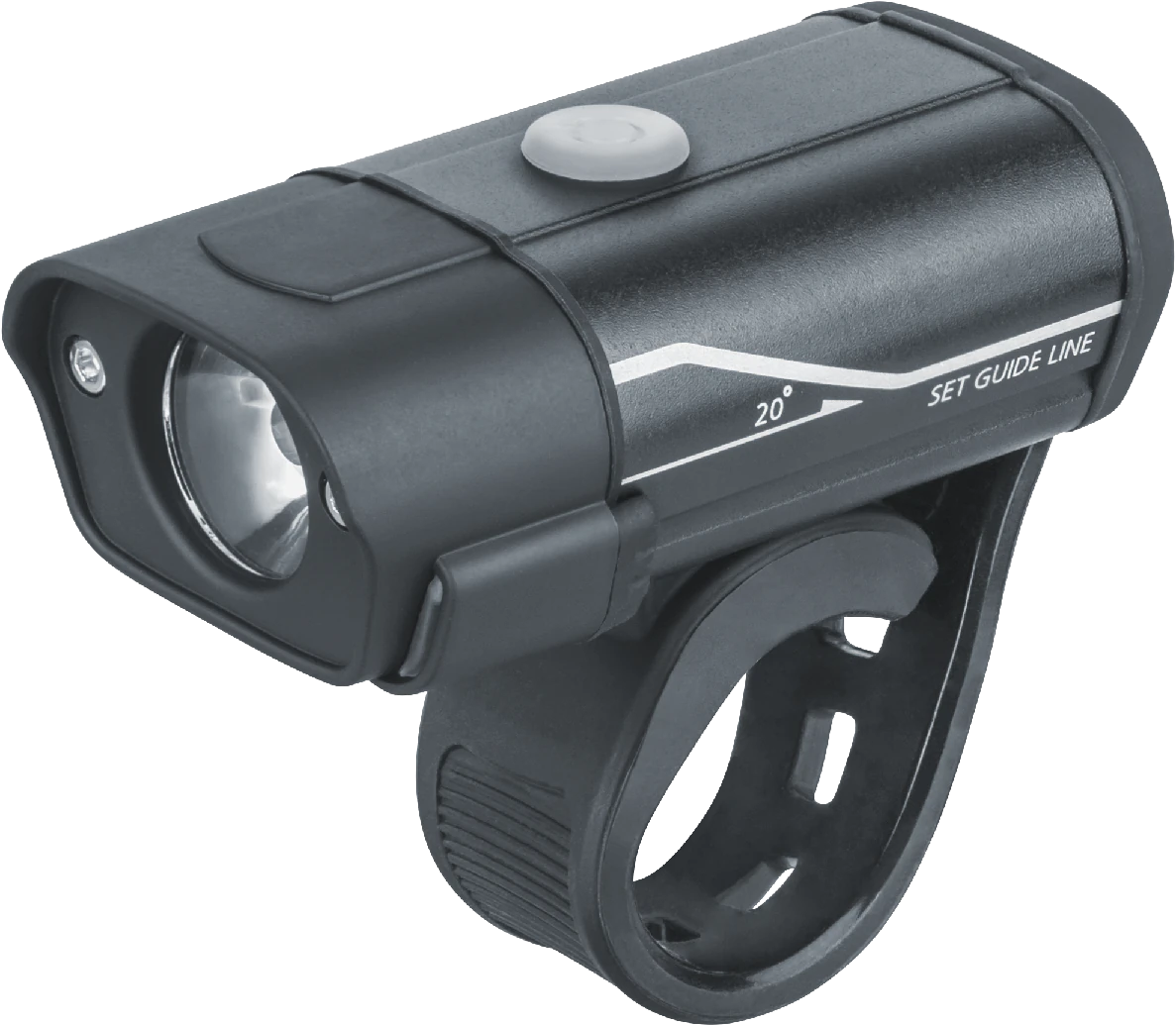 Фонарь светодиодный NPT-B09-ACCU велосипедный алюминиевый 1CREE XPG LED 5Вт аккумулятор 3.7В 850мАч