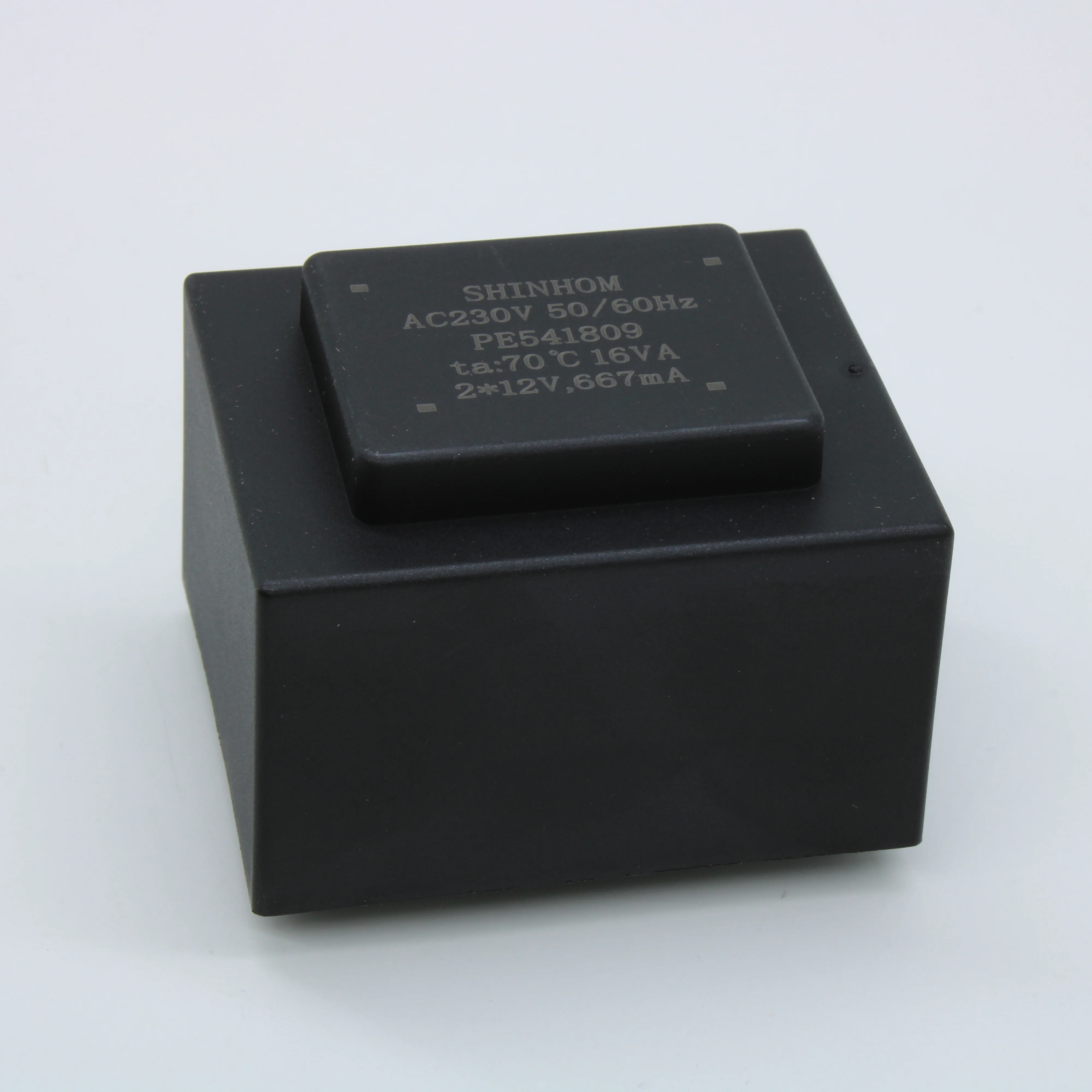 PE541809 - Трансформатор питания 16ВА 230В 2x12В 2x667мА T70B (EI54/18.8) 39мм