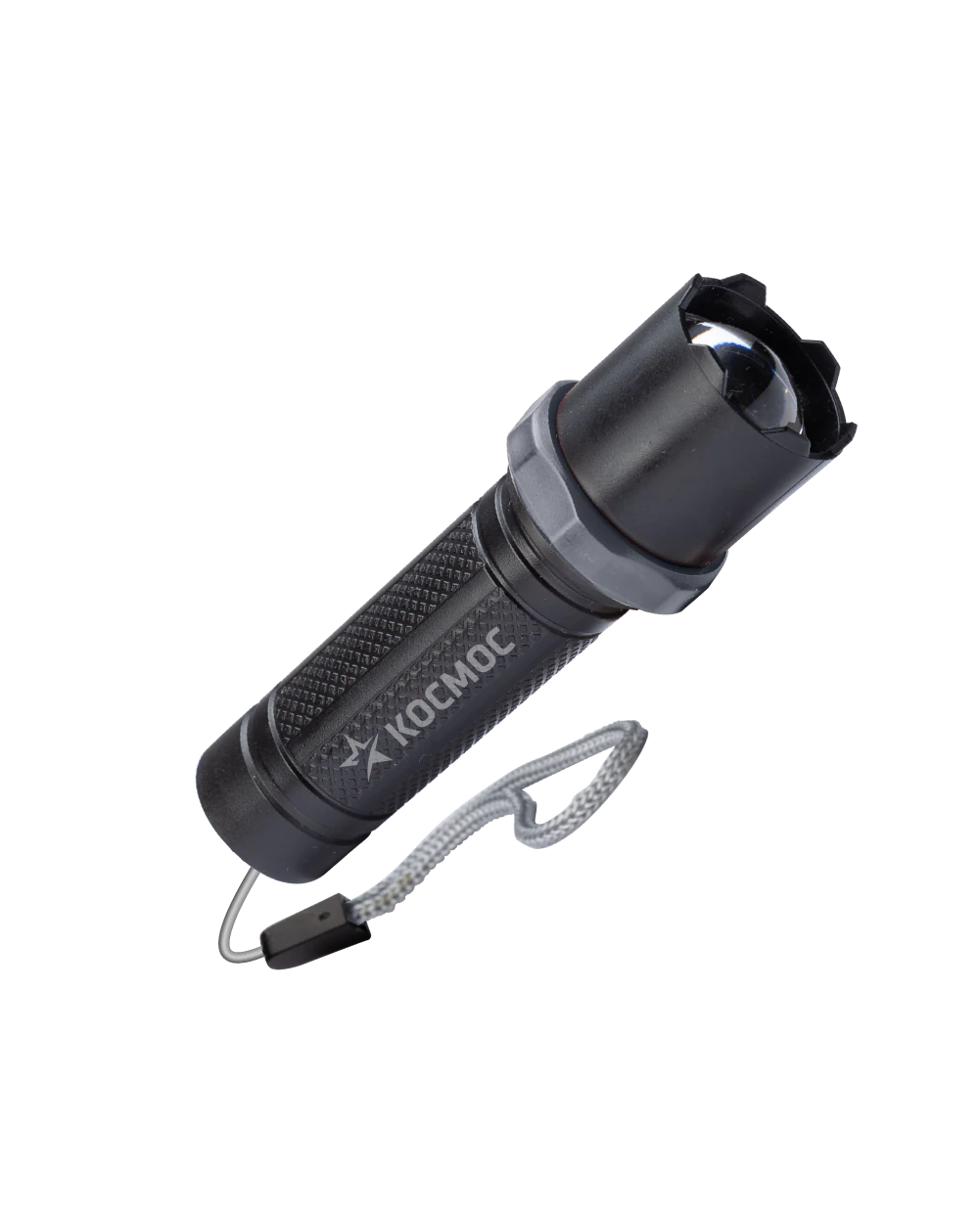 Фонарь ручной аккумуляторныйуляторный 1Вт LED линза зум Li-ion 14500 450mAh ABS-пластик USB-шнур