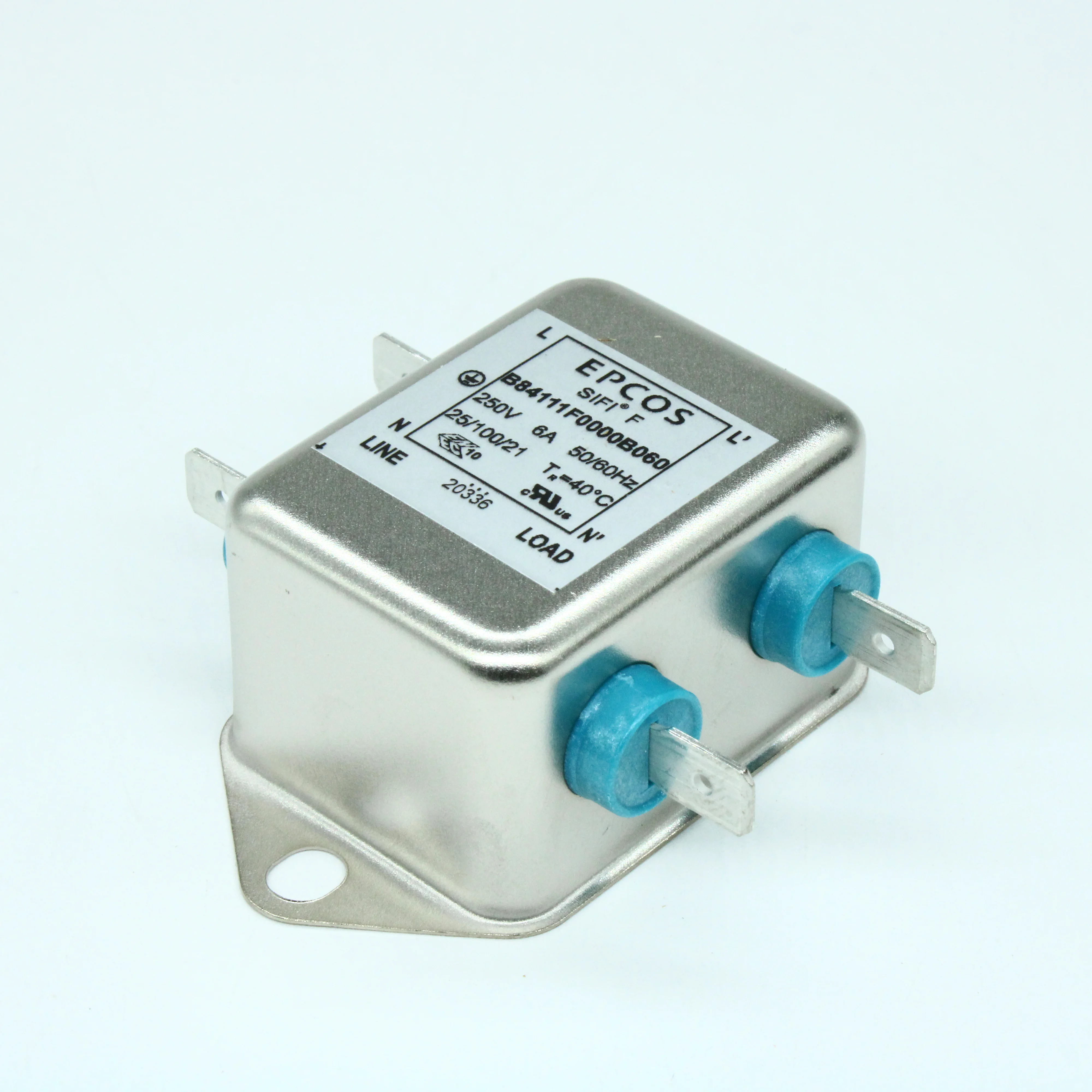 B84111F0000B060 - Сетевой фильтр 50/60Гц 6A 250В монтаж на фланец
