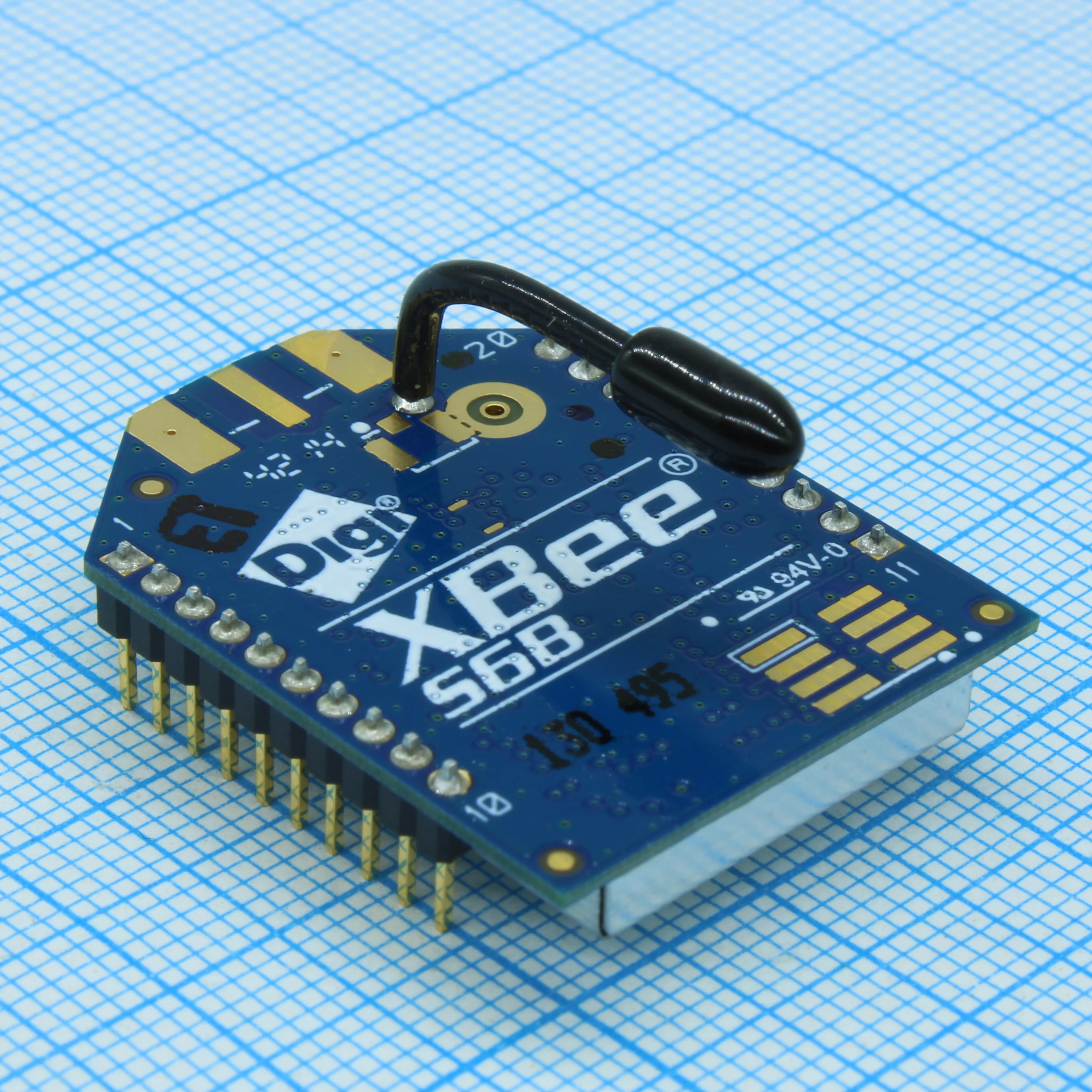XB2B-WFWT-001 - Модуль Wi-Fi (802.11) Xbee Wi-Fi (S6B) монтаж в отверстие